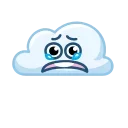 Sun and Cloud emoji 😭