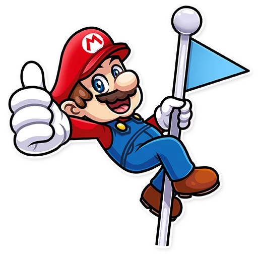 It's-a Me, Mario! stiker 👍