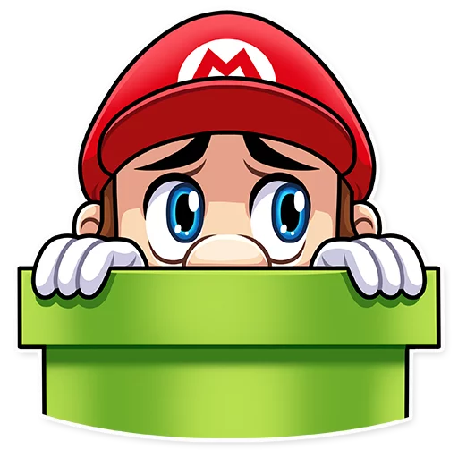 Стікер It's-a Me, Mario! 😓