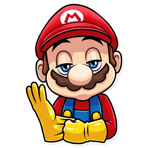 Стикер It's-a Me, Mario! 😏