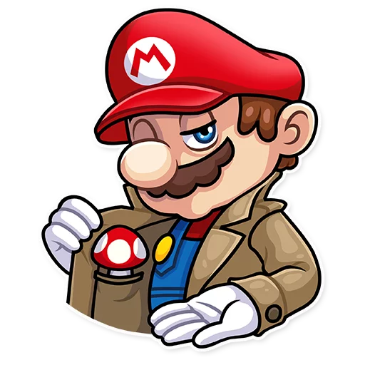Стікер It's-a Me, Mario! 😏