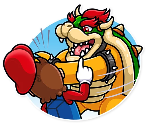 Стикер It's-a Me, Mario! 👊