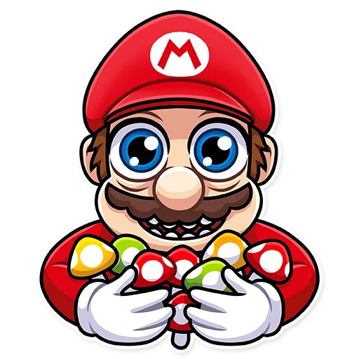 Стікер It's-a Me, Mario! 🥴