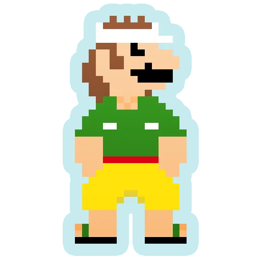 Стікер MARIO 💪