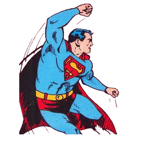 Telegram Sticker «Superman» ?