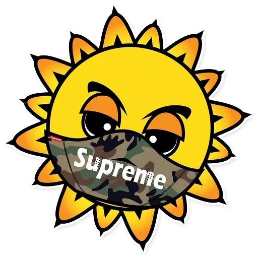 Supreme Stickers sticker 😭