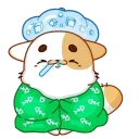 Эмодзи Sushi Cat 🤕