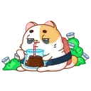 Эмодзи Sushi Cat ☕️