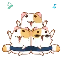Эмодзи Sushi Cat 🎵
