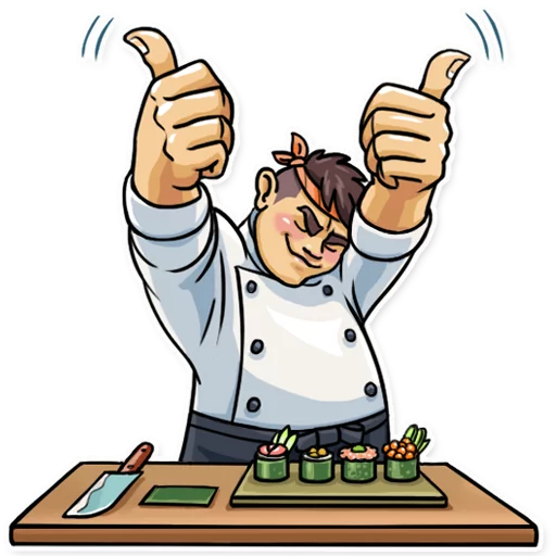 Sushi Chef emoji 👍