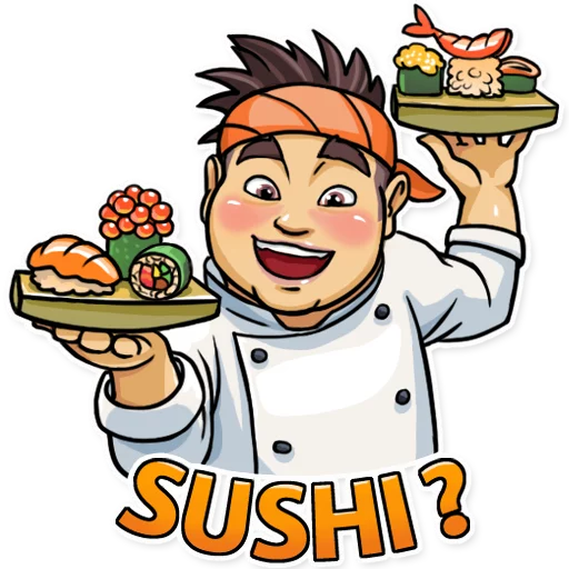 Емодзі Sushi Chef 