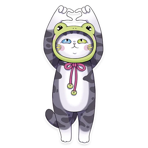 Sweet Cat emoji 🐸