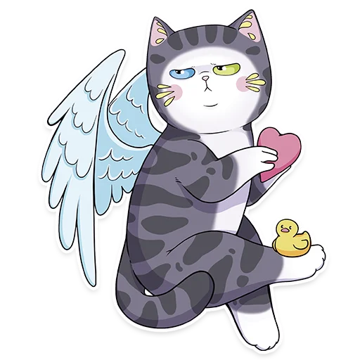 Sweet Cat sticker ❤️
