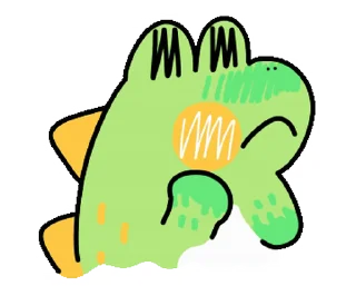 Sweet Croc emoji 🤔