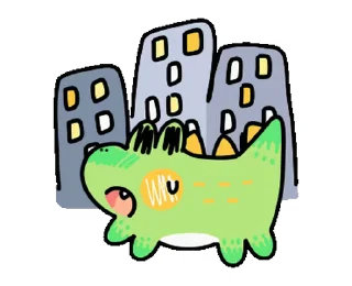 Sweet Croc sticker 🏙