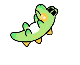Sweet Croc emoji 🙂