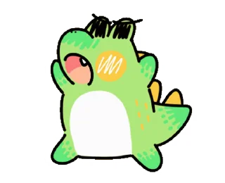 Sweet Croc emoji 😵