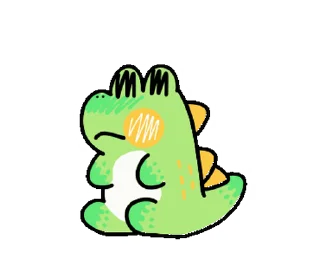 Sweet Croc sticker 😧