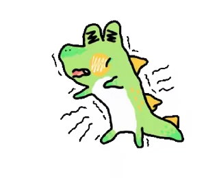 Sweet Croc emoji 😖