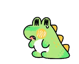 Sweet Croc sticker 😭