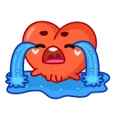 Sweet Heart emoji 😭