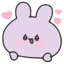 Bunny emoji 🥹