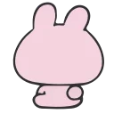 Bunny emoji 😔