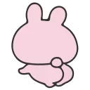Bunny emoji 🍑