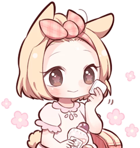 Telegram Sticker «Sweetie Bunny (2)» 💄