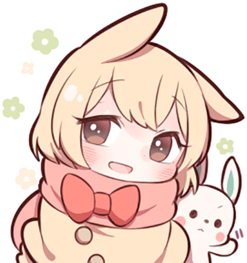 Telegram Sticker «Sweetie Bunny (2)» 😃
