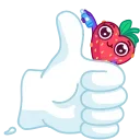 Sweety Strawberry emoji 👍
