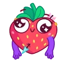 Sweety Strawberry sticker 🤪