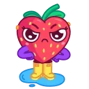 Sweety Strawberry emoji 😠