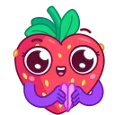 Sweety Strawberry emoji 🥰