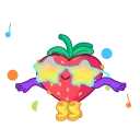 Sweety Strawberry emoji 🕺