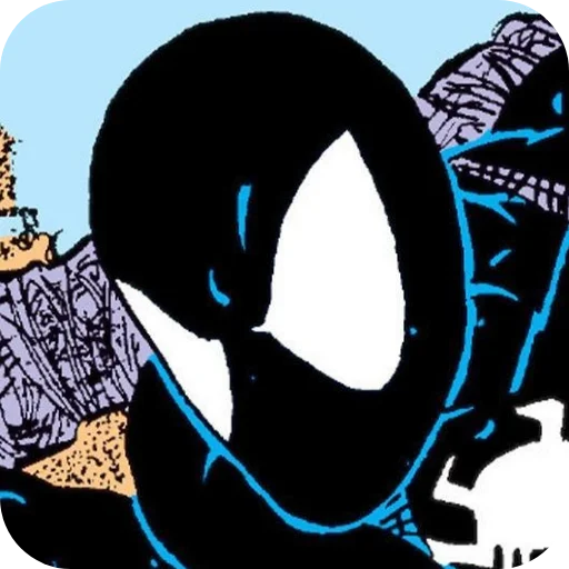 Telegram stikerlari Symbiote Spider Man