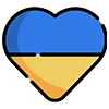 Symbols of UA emoji 🎗
