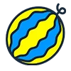Symbols of UA emoji 🍉