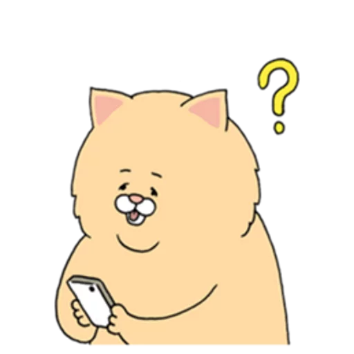 Telegram Sticker «Sad Fat Cat» 