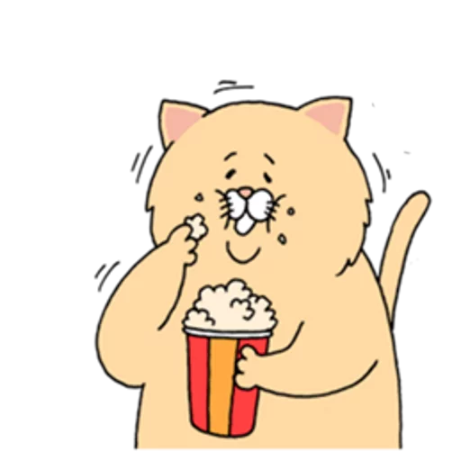 Эмодзи Sad Fat Cat 😳