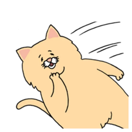Стікер Telegram «Sad Fat Cat» 