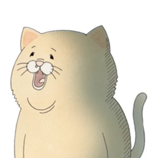 Емодзі Sad Fat Cat 