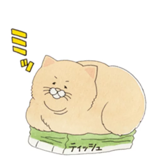 Стікер Sad Fat Cat 😤