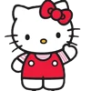 Эмодзи Hello Kitty 👋