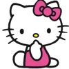 Эмодзи Telegram «Hello Kitty» 💗