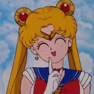 Sailor Moon emoji 😁