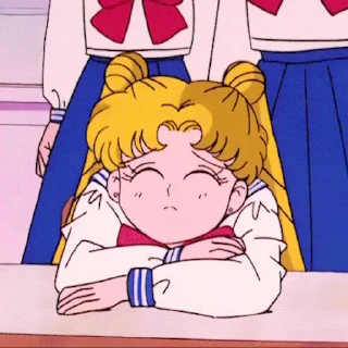 Эмодзи Sailor Moon  😴