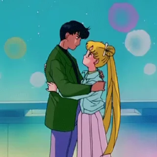 Эмодзи Sailor Moon  😘