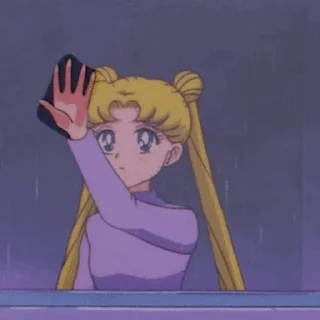 Стікер Sailor Moon 😔