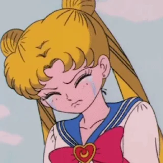 Стікер Sailor Moon 😭